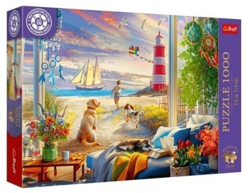 Puzzle 1000 Tea Time: Letnia bryza, Trefl