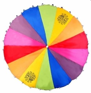 CHUSTA ANIMACYJNA-SPADOCHRON ANIMACYJNY 7 BARW 3M