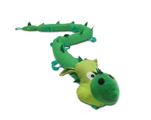 WĄŻ SPACEROWY GĄSIENICA ZIELONY SMOK