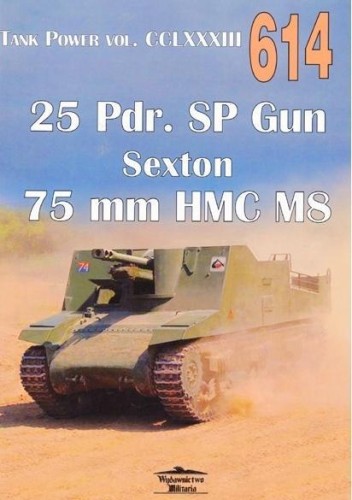 25 Pdr. SP Dun Sexton 75mm HMC M8 nr 614