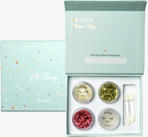 BROKATOWY ZESTAW DO MALOWANIA TWARZY SPARKLY