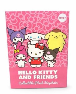 BRELOK PLUSZOWY HELLO KITTY BLIND BOX 13CM, DURABO