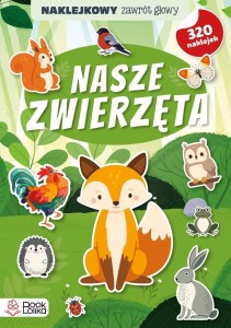 NASZE ZWIERZĘTA. NAKLEJKOWY ZAWRÓT GŁOWY