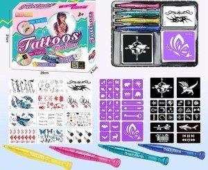 ZESTAW TATUAŻY Z PIÓREM, MERKPOL