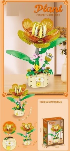 Klocki kwiaty 156el, Merkpol