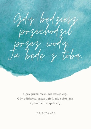 Karnet - Gdy będziesz przechodził