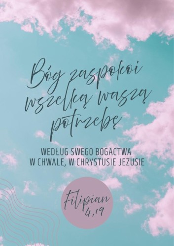 Karnet - Bóg zaspokoi