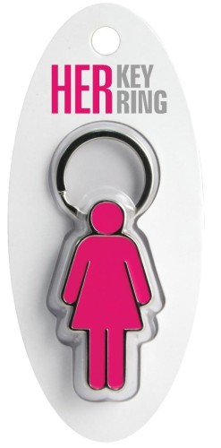 Her KEYRING - brelok do kluczy kobieta, IF