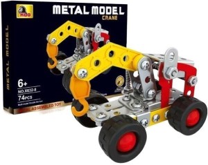 KLOCKI KONSTRUKTOR METALOWE 74EL, MERKPOL