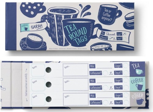 Znaczniki do kawy/herbaty - Tea round tags, IF