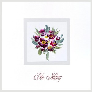KARNET DZIEŃ MATKI KWADRAT M02 - BUKIET KWIATÓW