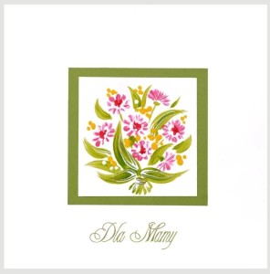 KARNET DZIEŃ MATKI KWADRAT M04 - BUKIET KWIATÓW