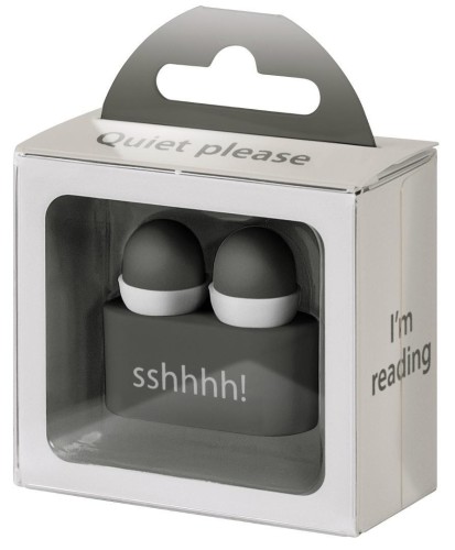 Ear Plugs - zatyczki do uszu w etui - szare, IF