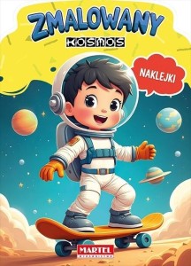ZMALOWANY KOSMOS Z NAKLEJKAMI, AGATA NIEMIRSKA
