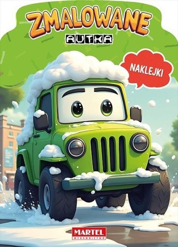 Zmalowane autka z naklejkami, Agata Niemirska