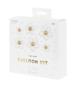 ZESTAW BALONÓW KWIATY 40-50CM