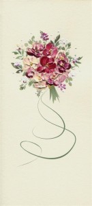 KARNET KWIATY DL N04 - BUKIET