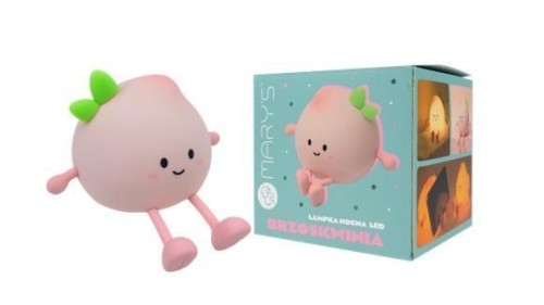 Lampka nocna LED brzoskwinia, Mary's