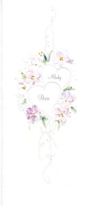 KARNET ŚLUB DL S28 - MŁODEJ PARZE