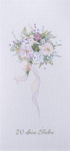 KARNET ŚLUB - BUKIET