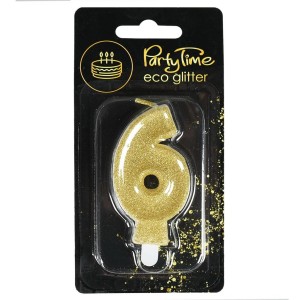 ŚWIECZKA 6 EKO-BROKAT