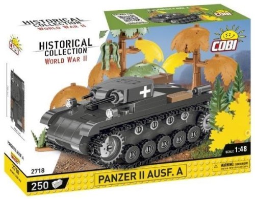 HC WWII Czołg Panzer II Ausf. A 250 el., Cobi