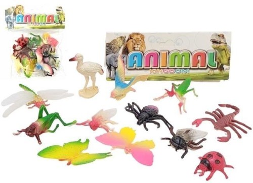 Zwierzęta insekty - zestaw 12szt, Merkpol