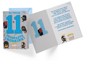 KARNET B6 PR-312 URODZINY 11