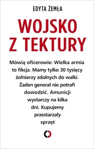 WOJSKO Z TEKTURY, EDYTA ŻEMŁA