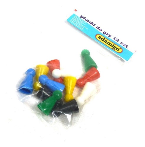 Pionki do gry (12 sztuk), Adamigo