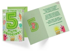 KARNET B6 PR-288 URODZINY 5