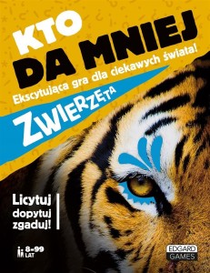 EDGARD GAMES. KTO DA MNIEJ. ZWIERZĘTA