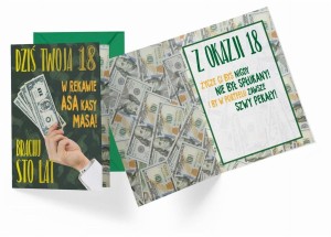 KARNET B6 PR-399 URODZINY 18