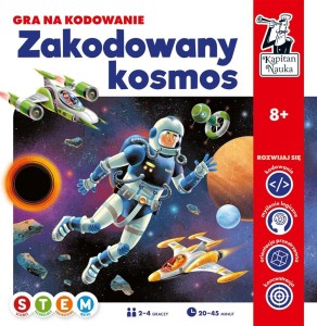 KAPITAN NAUKA. ZAKODOWANY KOSMOS. GRA NA KODOWANIE