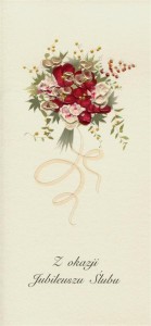 KARNET ROCZNICA DL J03 - BUKIET