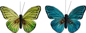 MOTYLE Z KLIPSEM 2SZT