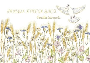 KARNET A5 KOMUNIA MAJOWA ŁĄKA