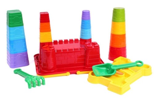 Zestaw do piasku. Forteca, Technok