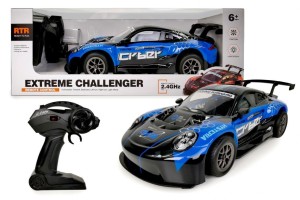 AUTO ZDALNIE STEROWANE NIEBIESKIE 1:8, ARTYK