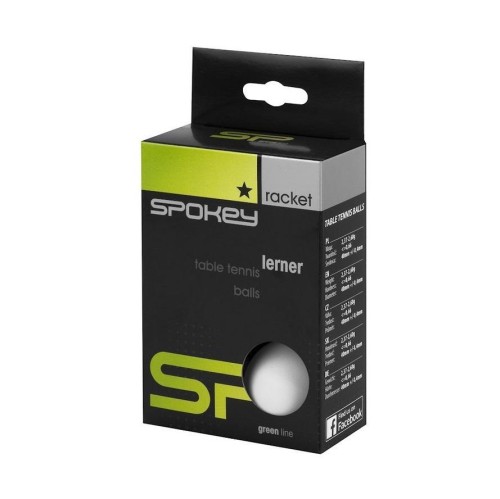 Piłeczki do tenisa stołowego Lerner 6szt, Spokey
