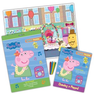 PEPPA PIG. ZGRANA PACZKA. DZIAŁAJ Z PEPPĄ!