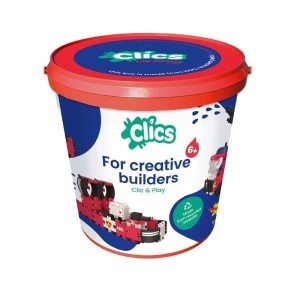 KLOCKI KONSTRUKCYJNE 8W1 WIADERKO STRAŻ POŻARNA