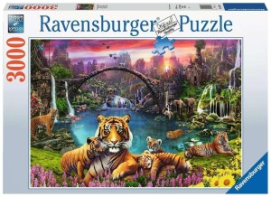 PUZZLE 3000 DZIKA NATURA Z KWIATAMI, RAVENSBURGER