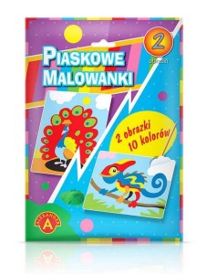 PIASKOWE MALOWANKI KAMELEON, PAW ALEX