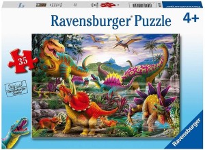 PUZZLE 35 T-REX, RAVENSBURGER