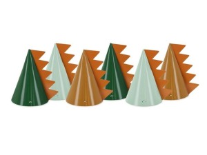 CZAPECZKI DINOZAURY 14 CM 6SZT