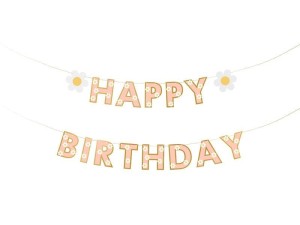 BANER HAPPY BIRTHDAY 200X14.5CM