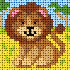 HAFT. MOJE PIERWSZE WYSZYWANIE - LEW, ANEX-BIS