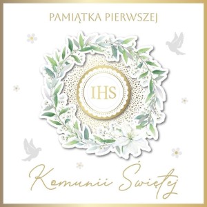 PAMIĄTKA KSIĄŻECZKA KOMUNIA