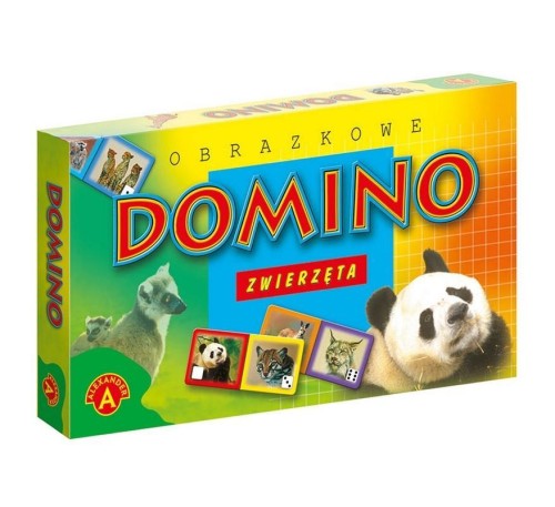 Domino obrazkowe Zwierzęta ALEX, Alexander